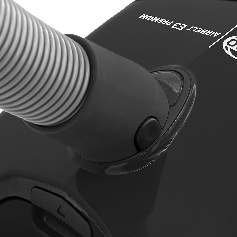 Sebo AIRBELT E3 Premium Canister Vacuum Cleaner Graphite w/ ET-1 Electric Power Head + Parquet Floor Brush and FREE Overnight Delivery!