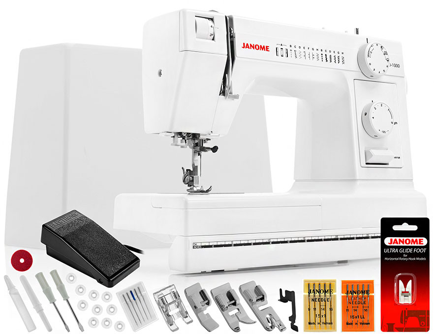 Janome HD1000 Sewing Machine | FREE V.I.P. Package