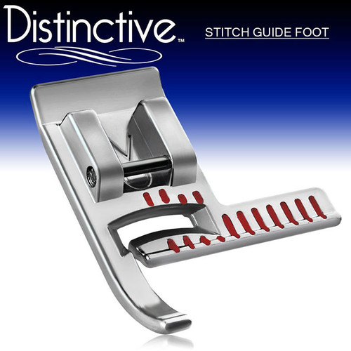 Distinctive Stitch Guide Sewing Machine Presser Foot w/ Free Shipping