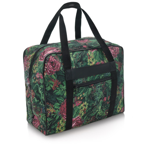 Distinctive Small Floral Pattern Premium Sewing Machine Tote Bag for 3/4 Sewing Machines
