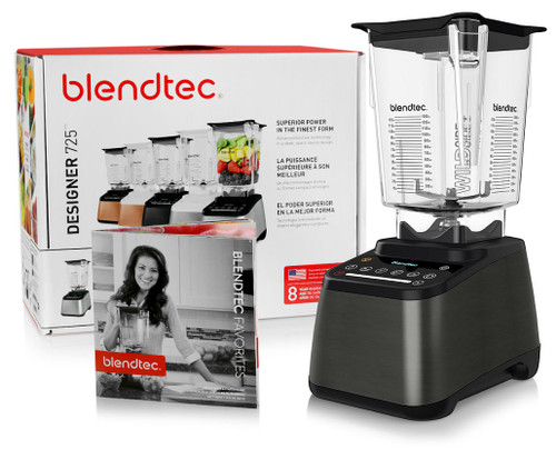 Blendtec Designer 725 Gunmetal Blender w/ FREE Overnight Delivery!