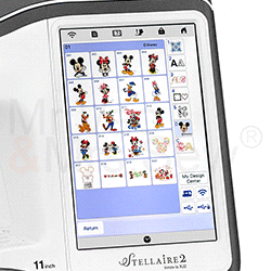 101 Built-In Disney Embroidery Designs