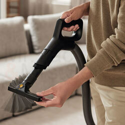 Integrated 2-in-1 Upholstery and Crevice Nozzle