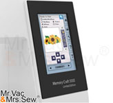 Easy-To-Use Full Color Touch Screen and Interchangeable Frames