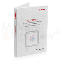 Included Janome Acustitch Software