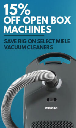 15% off on Select Open Box Miele Vacuum Cleaners