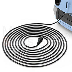 Long 25-Foot Cord and 37-Foot Range