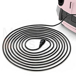 Long 25-Foot Cord and 37-Foot Range