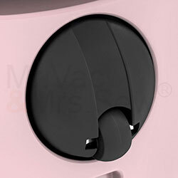 Three Rubber-Coated Wheels