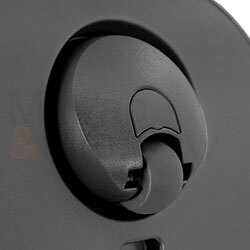 Three Rubber-Coated Wheels