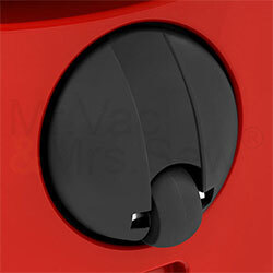 Three Rubber-Coated Wheels