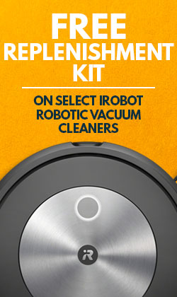 Free Replenishment Kit on Select iRobot Vacuum Cleaners