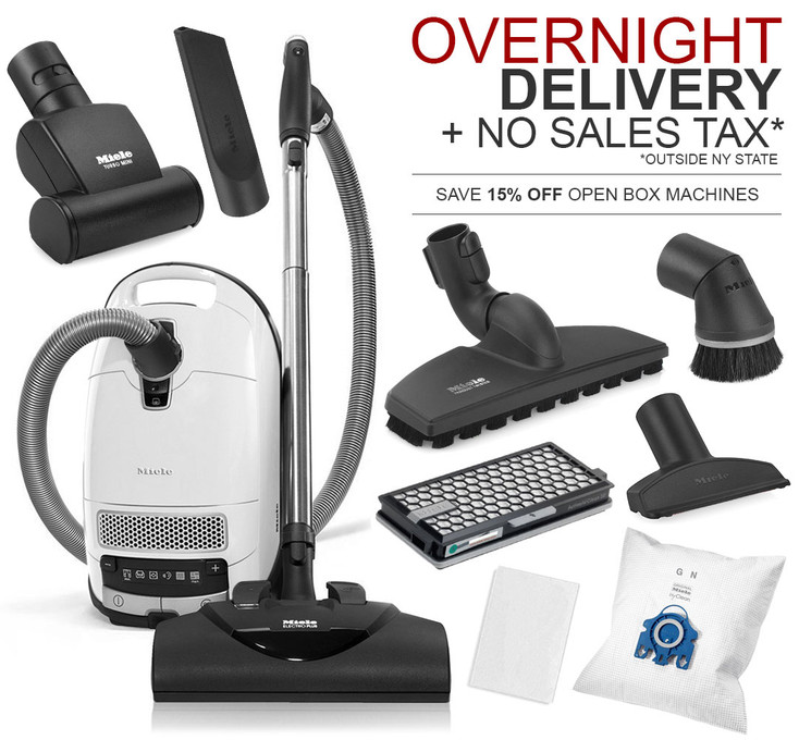 掃除機・クリーナー Miele S326i Cat & Dog Miele Complete C3 Cat & Dog Vacuum - Pet Hair Tools & Electro Plus