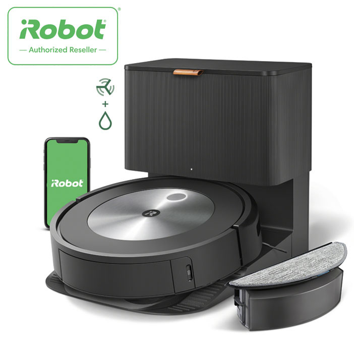 【新品未使用】Roomba Combo j5+ クリーニングベース付き iRobot Roomba Combo J5+ Automatic 2-in-1 Robotic Vacuum