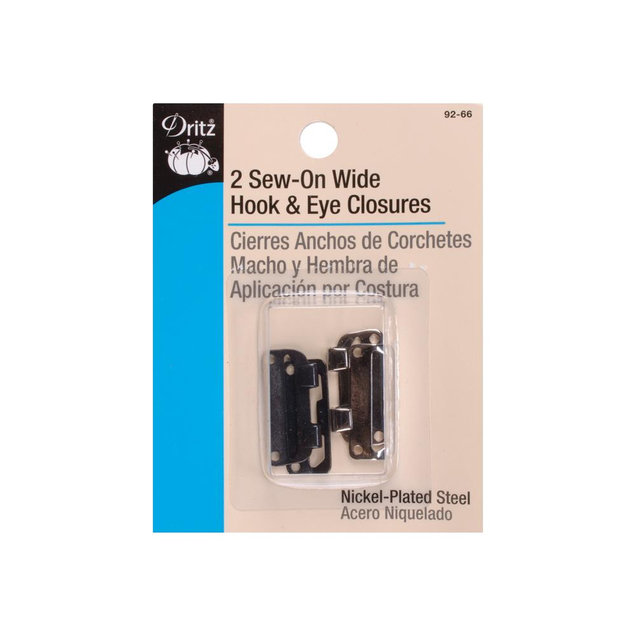 Dritz Hooks & Eyes, Size 0, Black : : Home