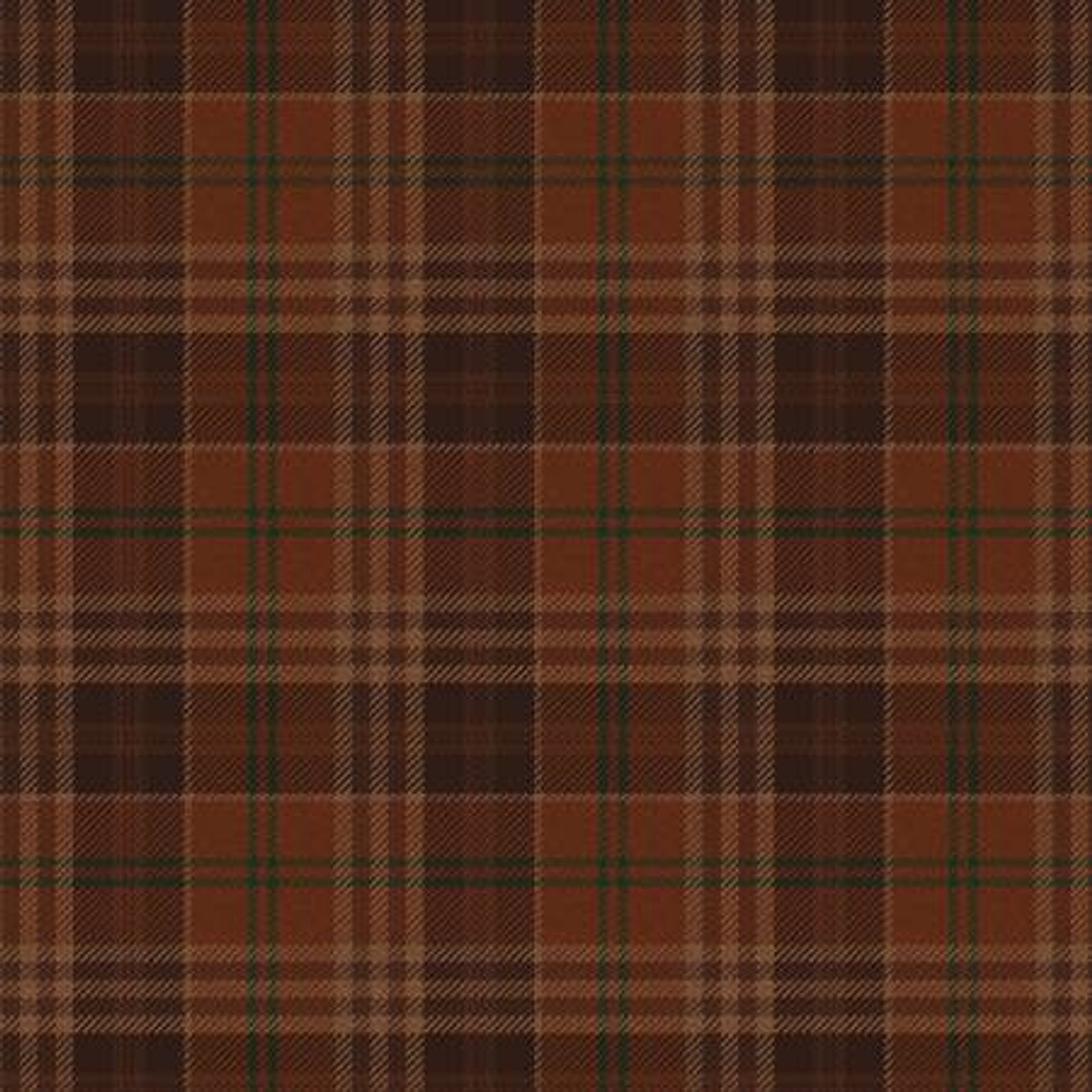 Camelot Fabrics Black & Blue Plaid Flannel Fabric