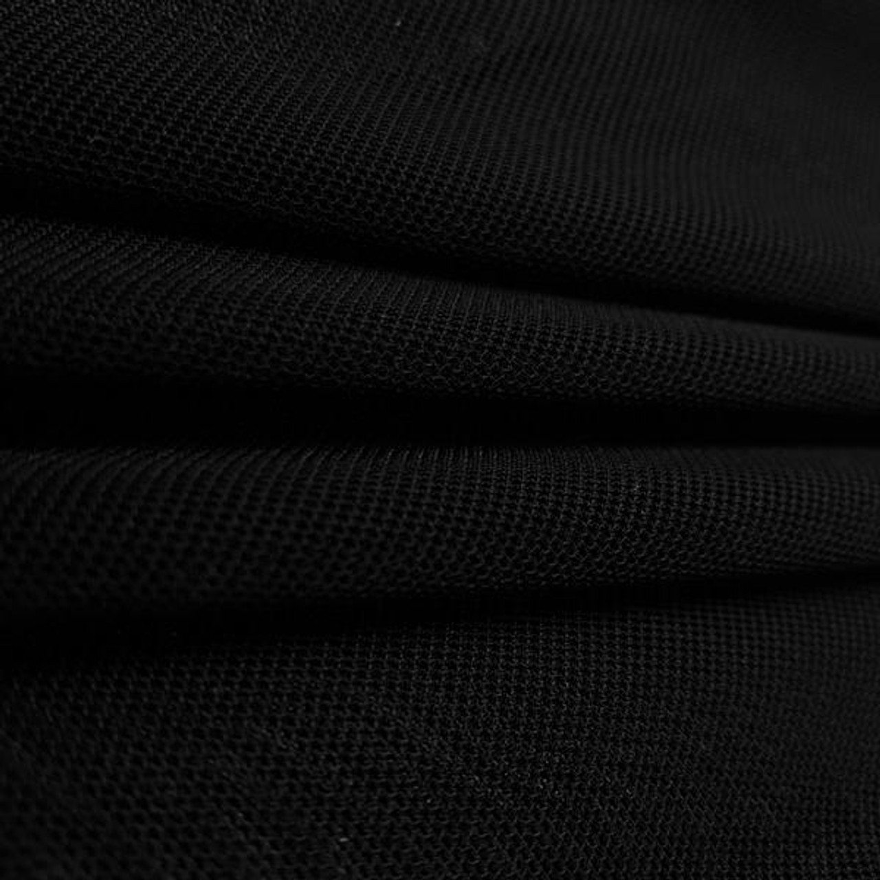 Black Mesh Fabric