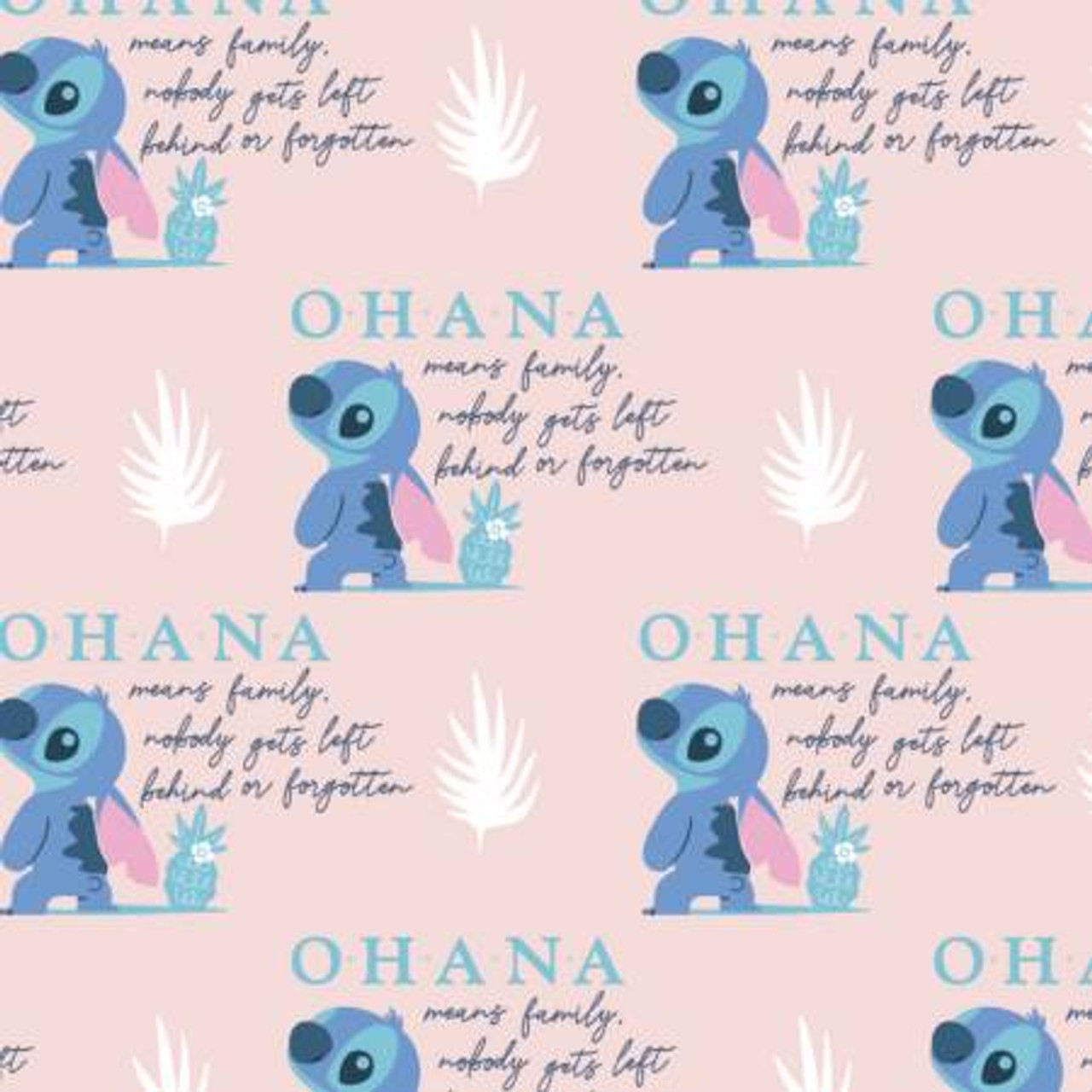 Pink Disney Stitch Ohana