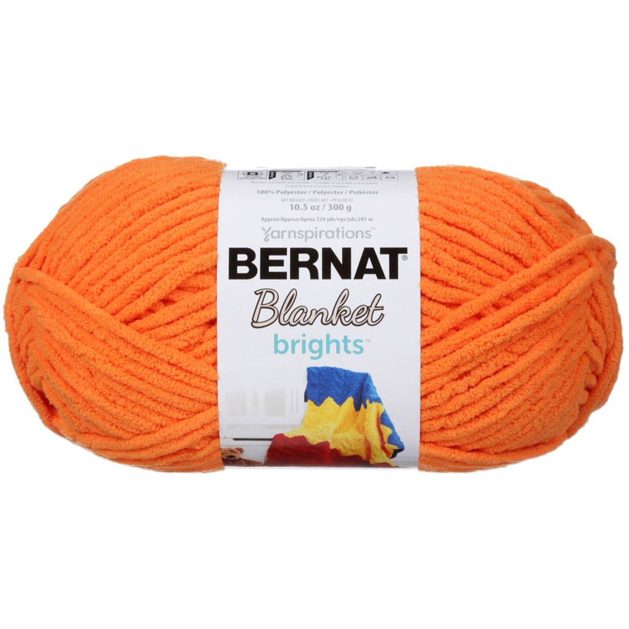 BUS YELLOW BLANKET BRIGHTS YARN