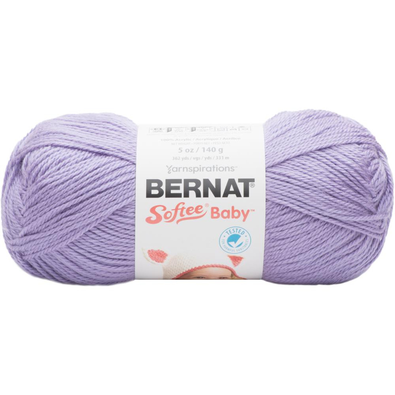 Bernat Softee Baby Yarn - Solids-Soft Lilac, 1 count - Harris Teeter