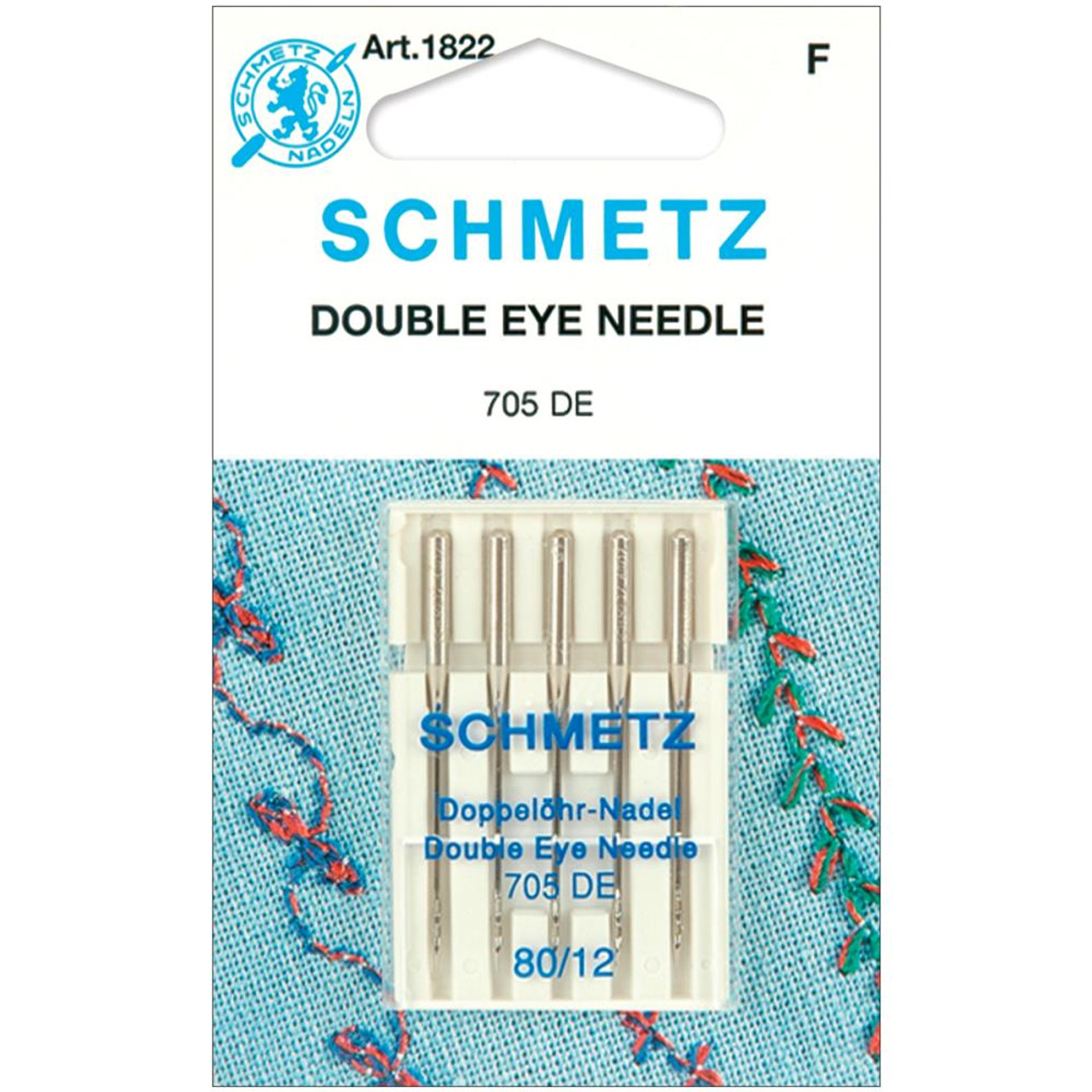 Schmetz Quick Self Threading Sewing Machine Needles 14/90 