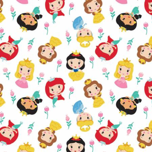 White Floral Kawaii Disney Cute Princess