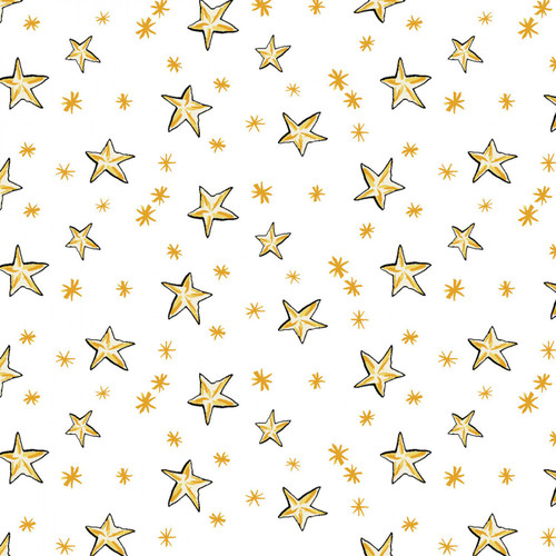 White Starry Night Christmas