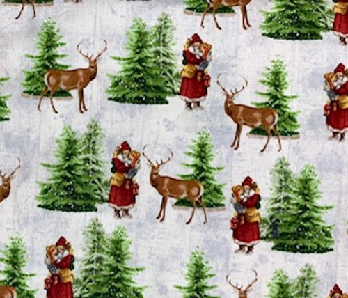 Snow Santa & His Reindeer Snow Santa & His Reindeer