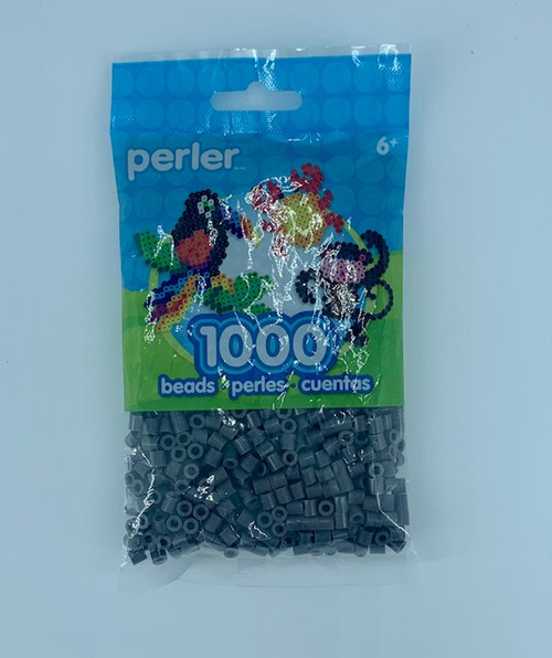 DARK GREY PERLER BEAD BAG 1000