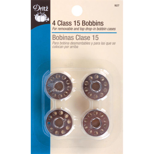 Metal Class 15 Bobbins 4/Pkg