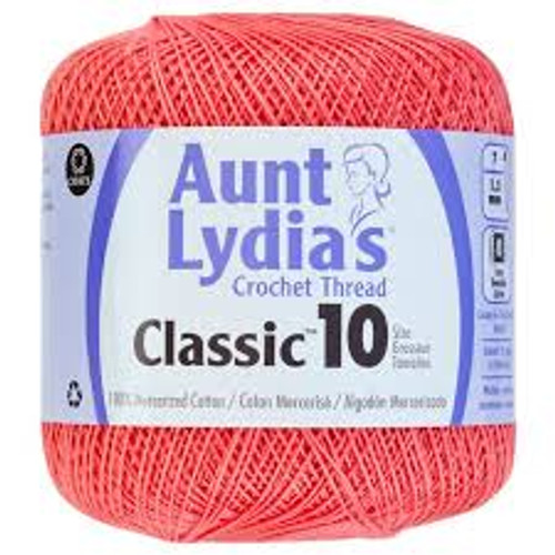 CORAL Classic Crochet Thread Size 10