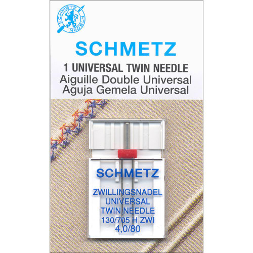Schmetz Zwillingsnadel Univ Twin Needle H ZWI 4