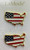 USA map flag shank button
