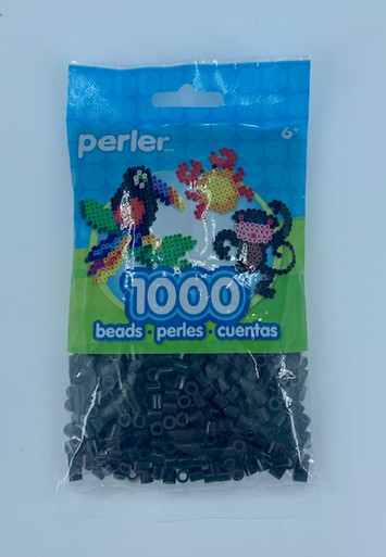 BLACK PERLER BEAD BAG 1000