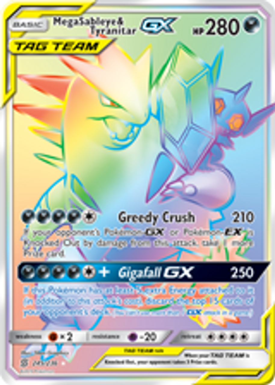 MegaSableye & Tyranitar GX