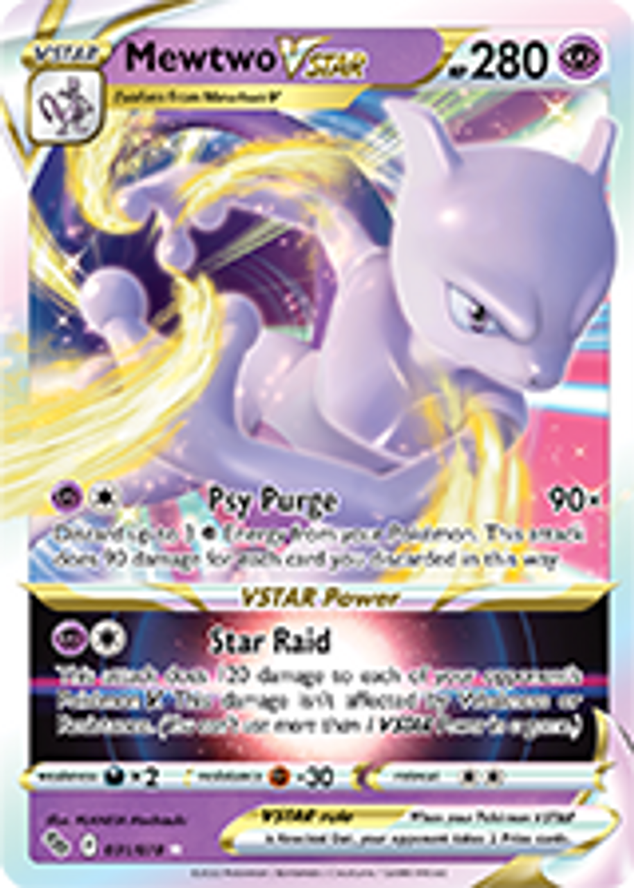 Mewtwo V Star