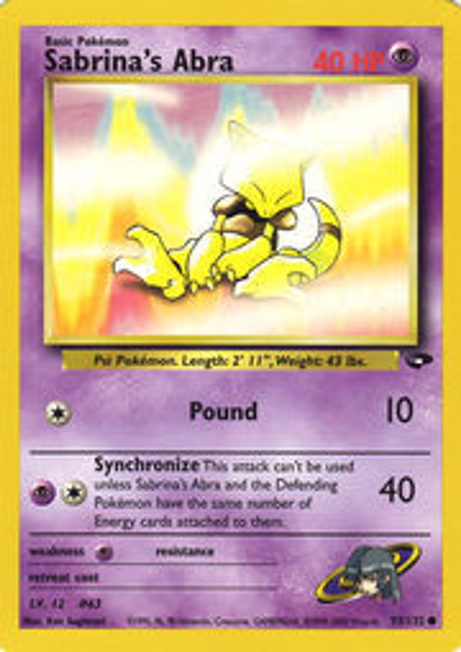 Sabrina’s Abra