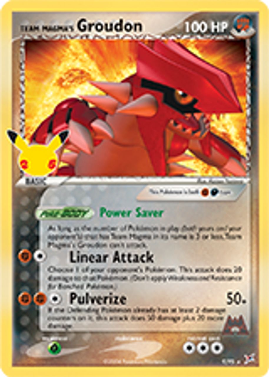 Team Magma’s Groudon