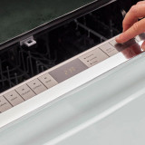Unique Appliances Classic Retro 24" 45 Decibel ENERGY STAR Certified Built-In Dishwasher with Adjustable Rack Stainless Steel