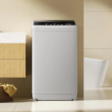 Full-Automatic Washing Machine, 2.5 Cu Ft Portable Washer with Drain Pump, 19LBS Automatic Washer Machine with 10 Wash Programs, LED Display, 8 Water Levels