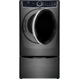 Front Load Perfect Steam Electric Dryer With Balanced Dry And Instant Refresh 8.0 Cu. Ft.