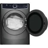 Front Load Perfect Steam Electric Dryer With Balanced Dry And Instant Refresh 8.0 Cu. Ft.