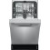 Frigidaire Series 18" 52 dBA Built-in Full Console Dishwasher with Cycle Status Indicators