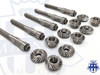 Magnus Motorsports Forged Transfer Case Output Shaft With (replaceable) Spiral Bevel Gears  (DSM/Evo 1-3)