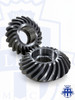 Magnus Motorsports Forged Transfer Case Output Shaft With (replaceable) Spiral Bevel Gears  (DSM/Evo 1-3)