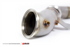 AMS Performance MKV Stainless Steel Street Downpipe (A90 Supra)