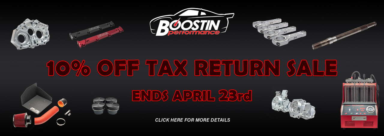 Boostin 2024 Tax Return Sale - 10% OFF