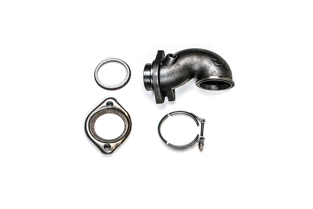 Forced Performance Cast O2 Housing / Dump Tube (Evo 8/9) - Boostin