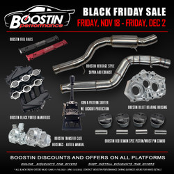 BLACK FRIDAY SALE: Boostin Products, Online and Shop Installed DISCOUNTS, OFFERS and MORE!!!