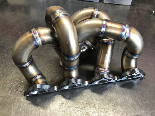 Archer Fabrications Bottom Mount T3/V-Band Manifold (Evo 8/9)